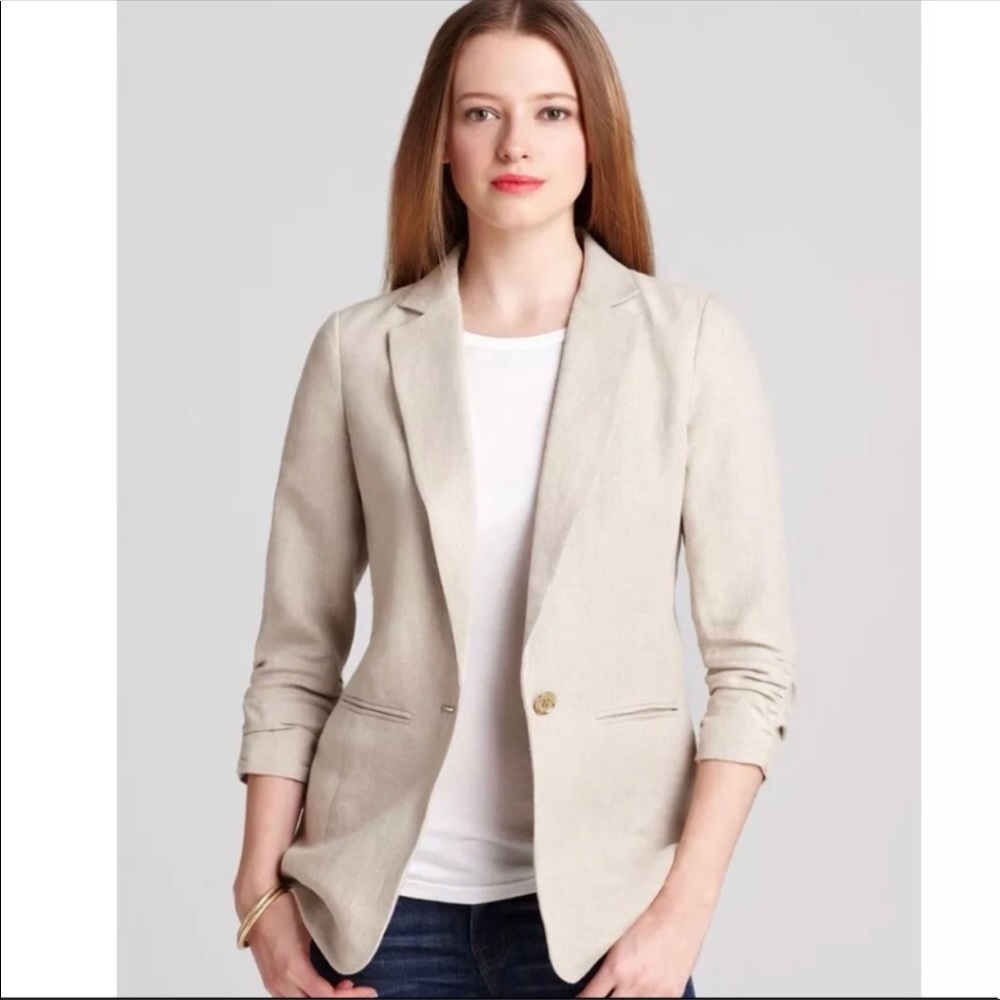 NWOT Michael Kors linen blazer